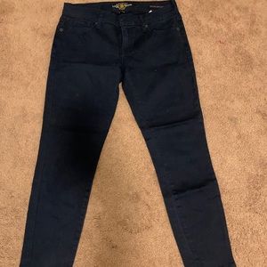 Lucky brand navy skinny jeans